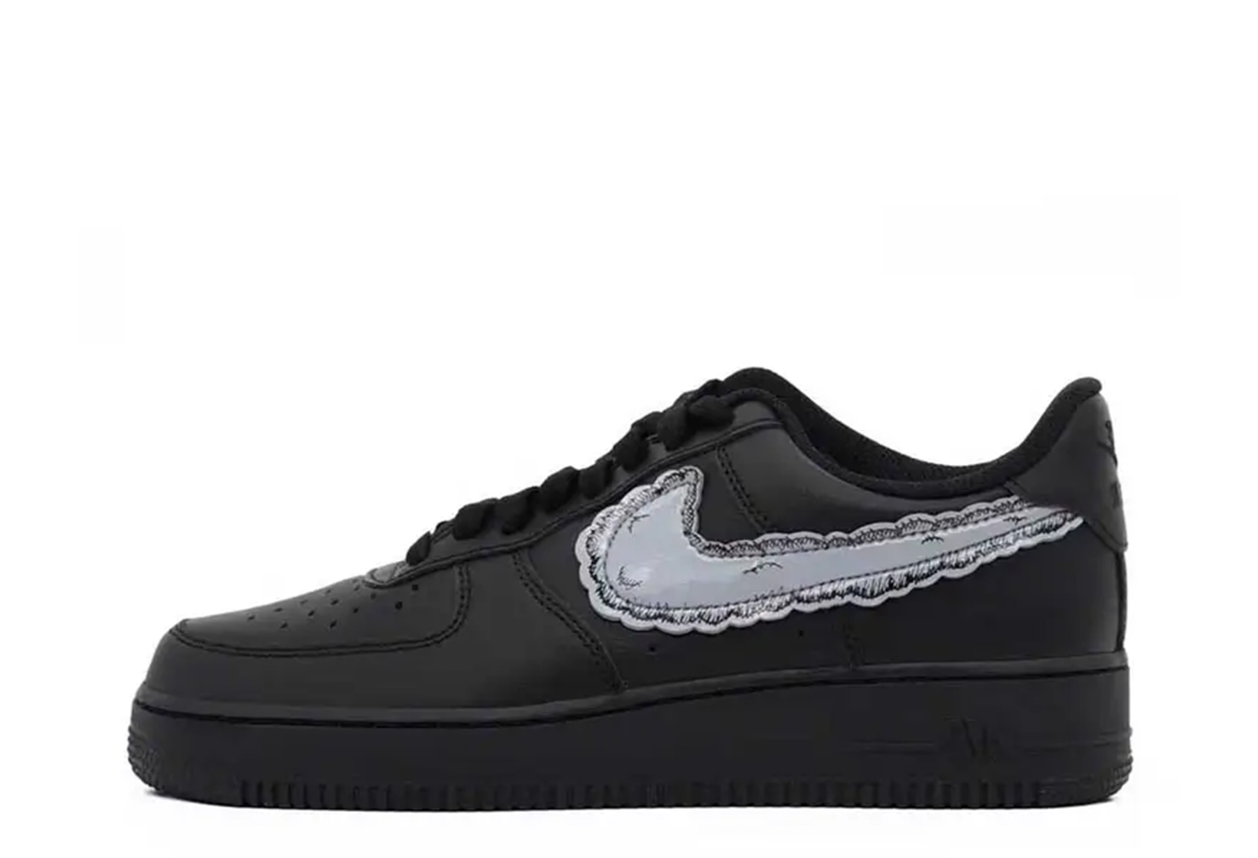 Nike x Sky High Farm Workwear x KAWS Air Force 1 Low 'Black' (2023) BLACK/BLACK-GREY sneaker – authenticated on KLEKT