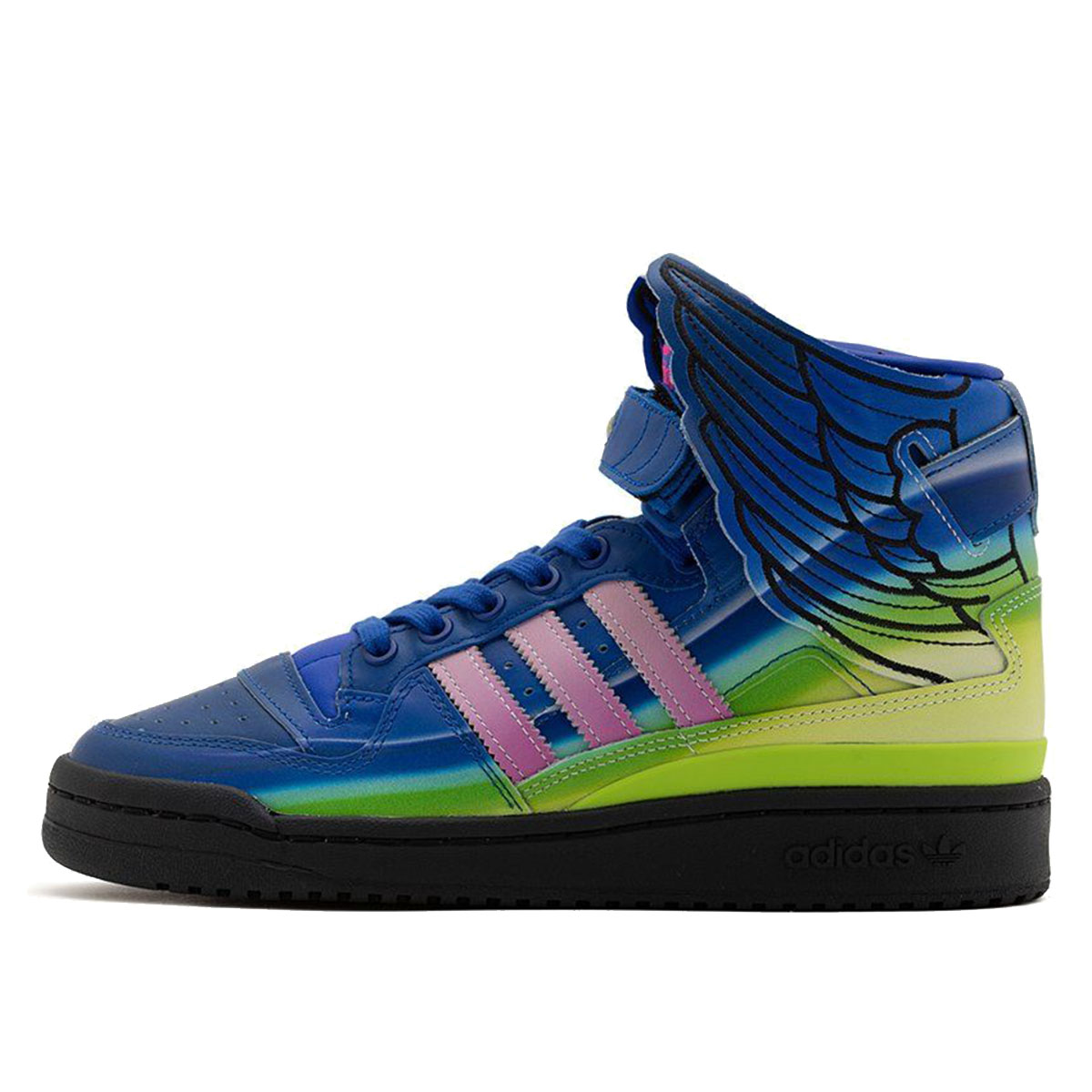 Adidas Forum Motorsport 'Wings 4.0 Jeremy Scott Blue Gradient' sneaker – authenticated on KLEKT