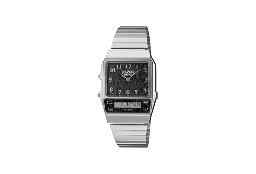 CASIO x Stranger Things AQ-800 'Silver' (2025)