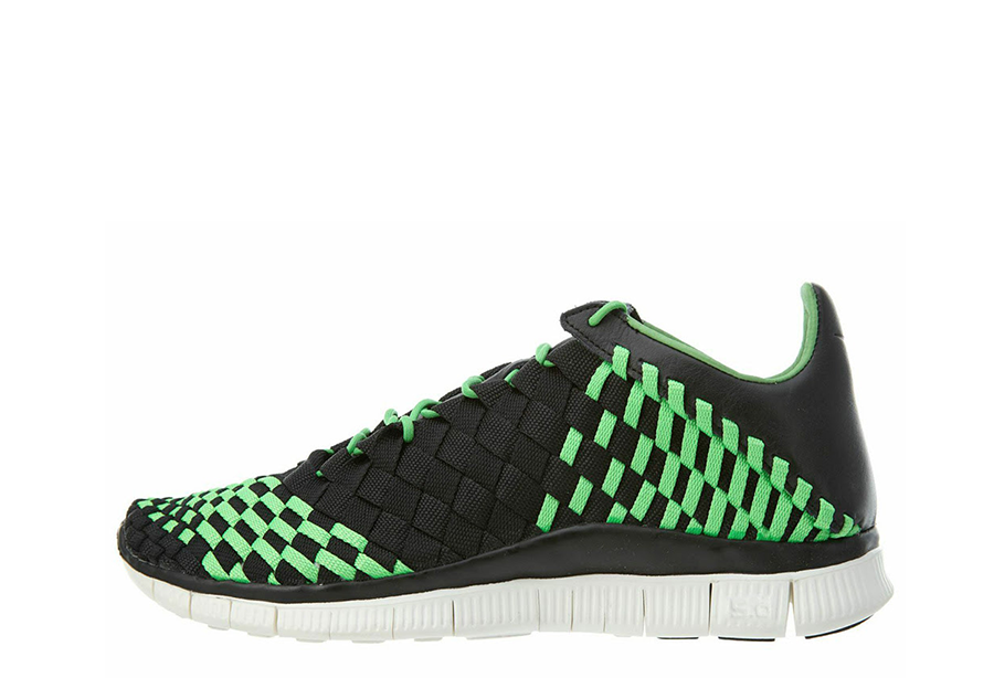 Nike Free Inneva Woven Black/Black/Poison/Green Sail Black/Black/Poison/Green Sail sneaker – authenticated on KLEKT