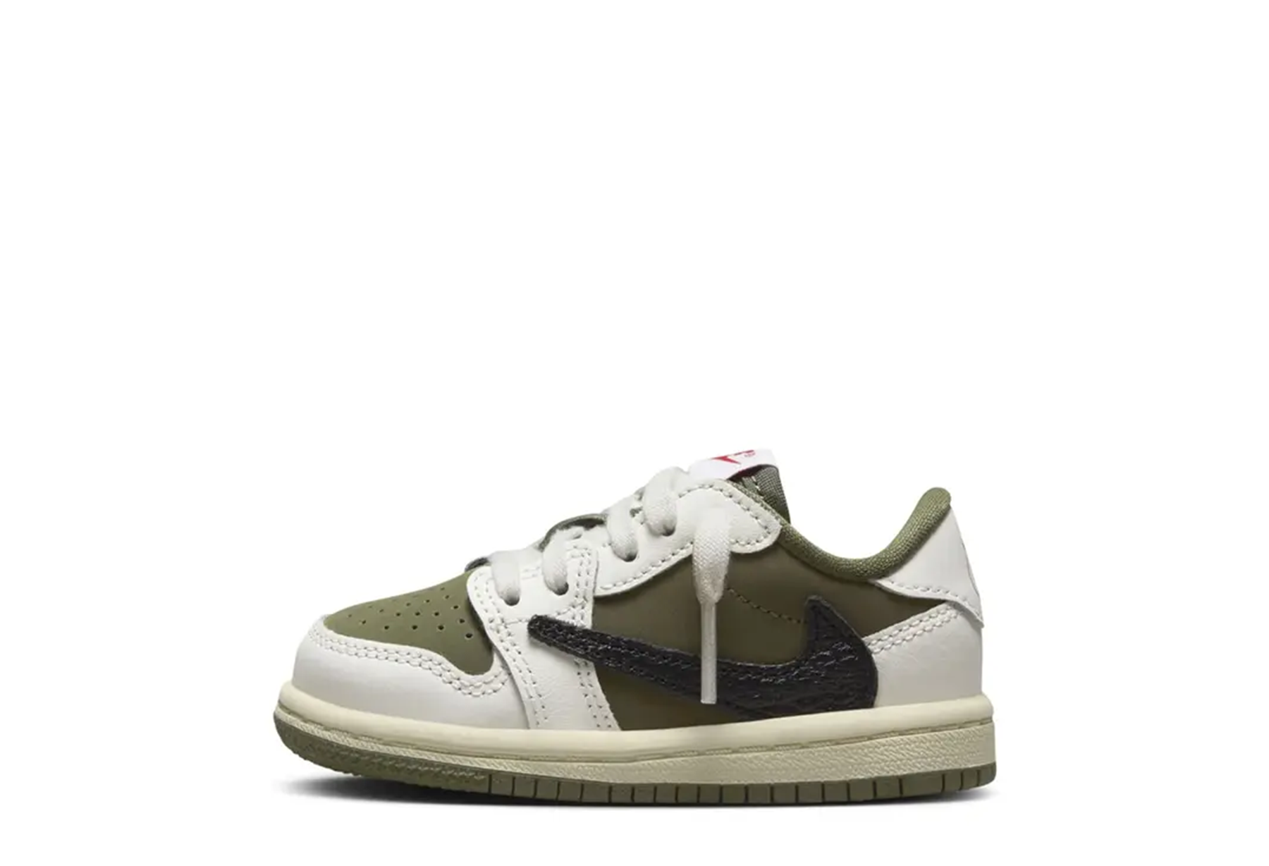 Air Jordan x Travis Scott 1 Retro Low OG SP TD 'Medium Olive' (2024) MEDIUM OLIVE/BLACK/SAIL/MUSLIN sneaker – authenticated on KLEKT