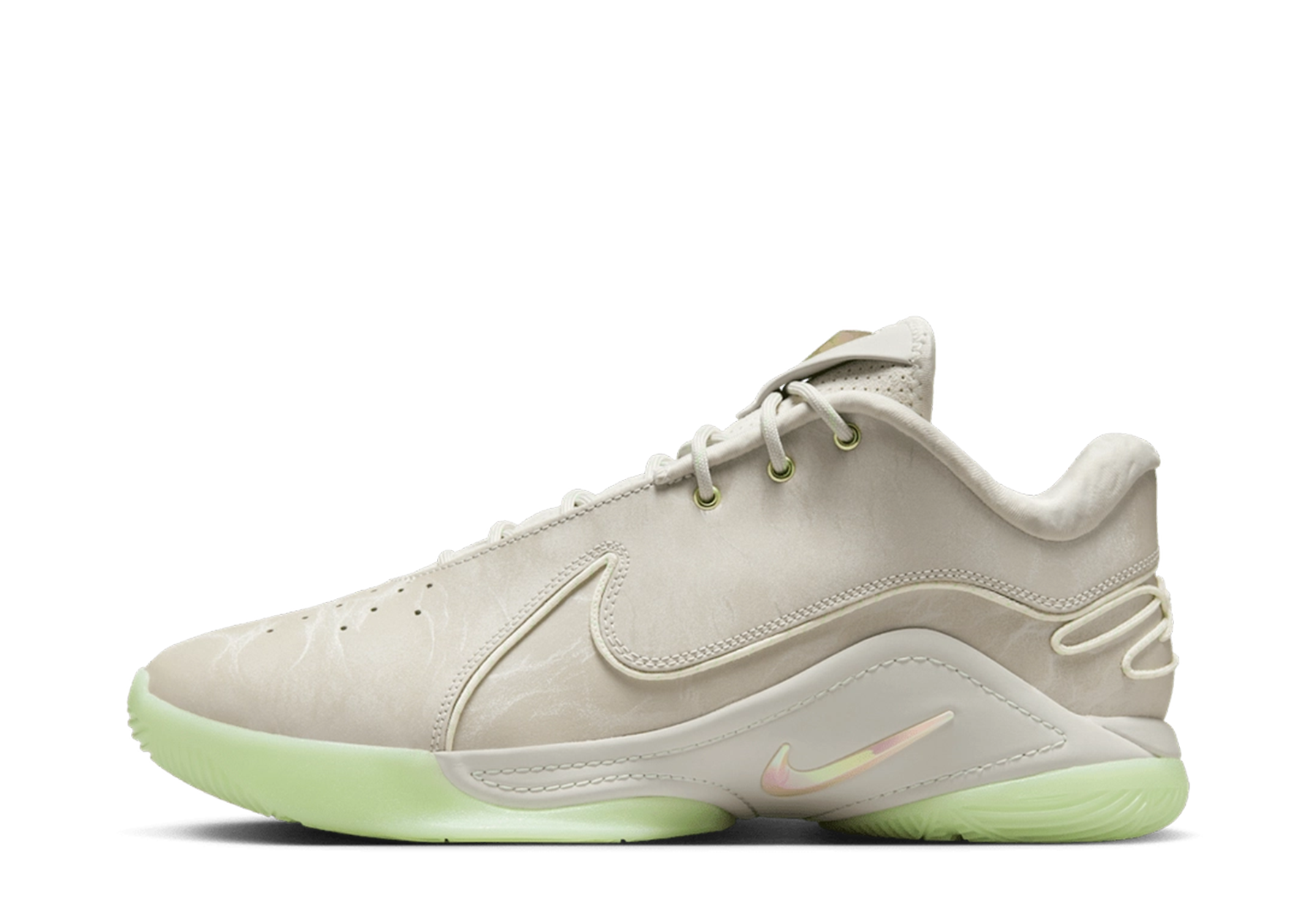 Nike LeBron XXII 'Dunkman' (2025) Light Bone/Vapor Green/Soft Pearl sneaker – authenticated on KLEKT