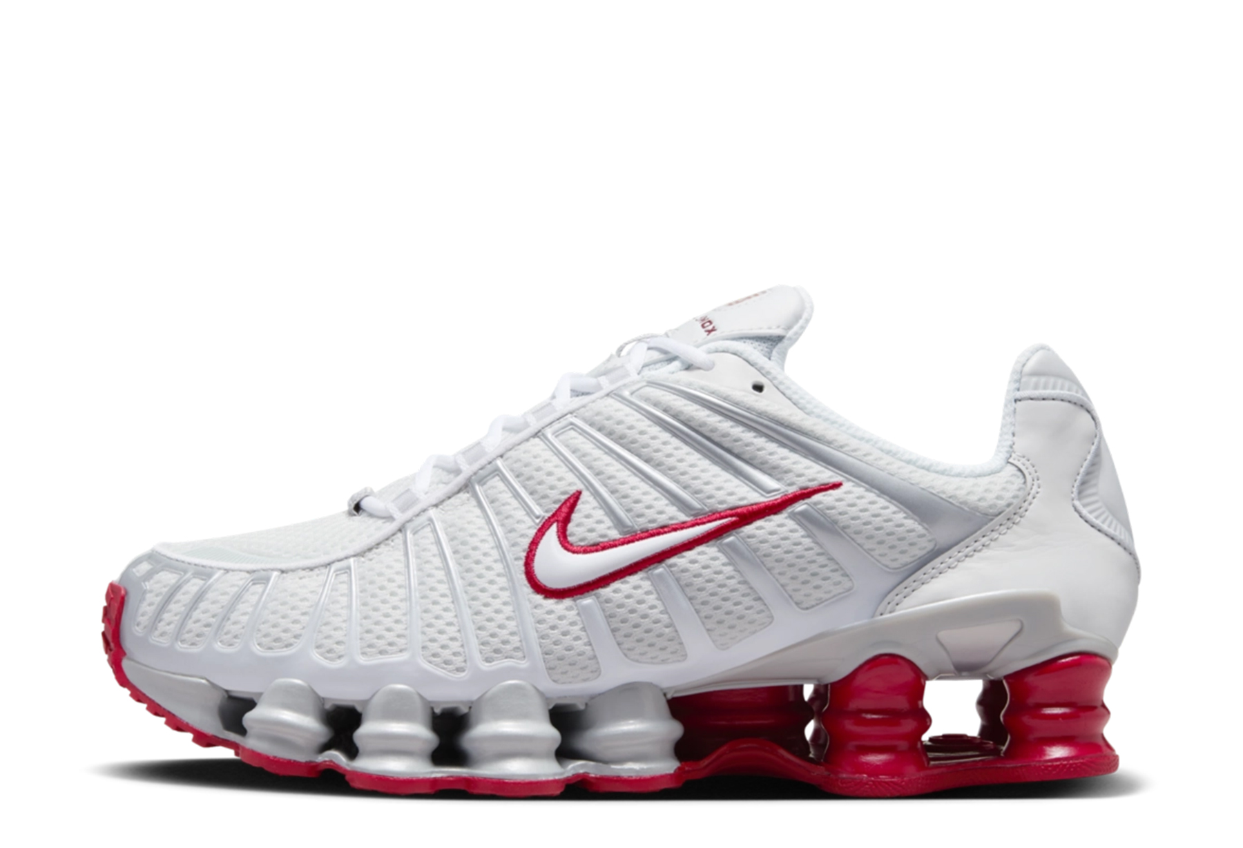 Nike Shox TL WMNS 'Gym Red' (2024) Platinum Tint/Gym Red sneaker – authenticated on KLEKT