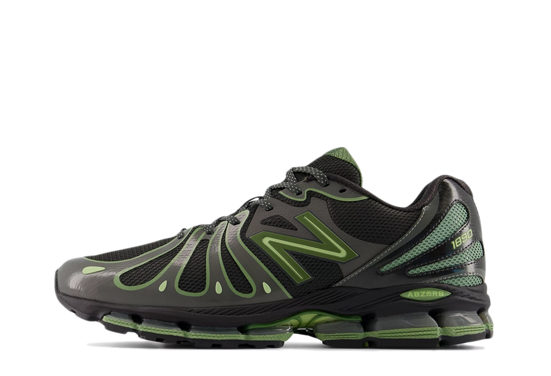 New Balance 1890 'Faded Black & Utility Green' (2026) Faded Black/Utility Green sneaker – authenticated on KLEKT