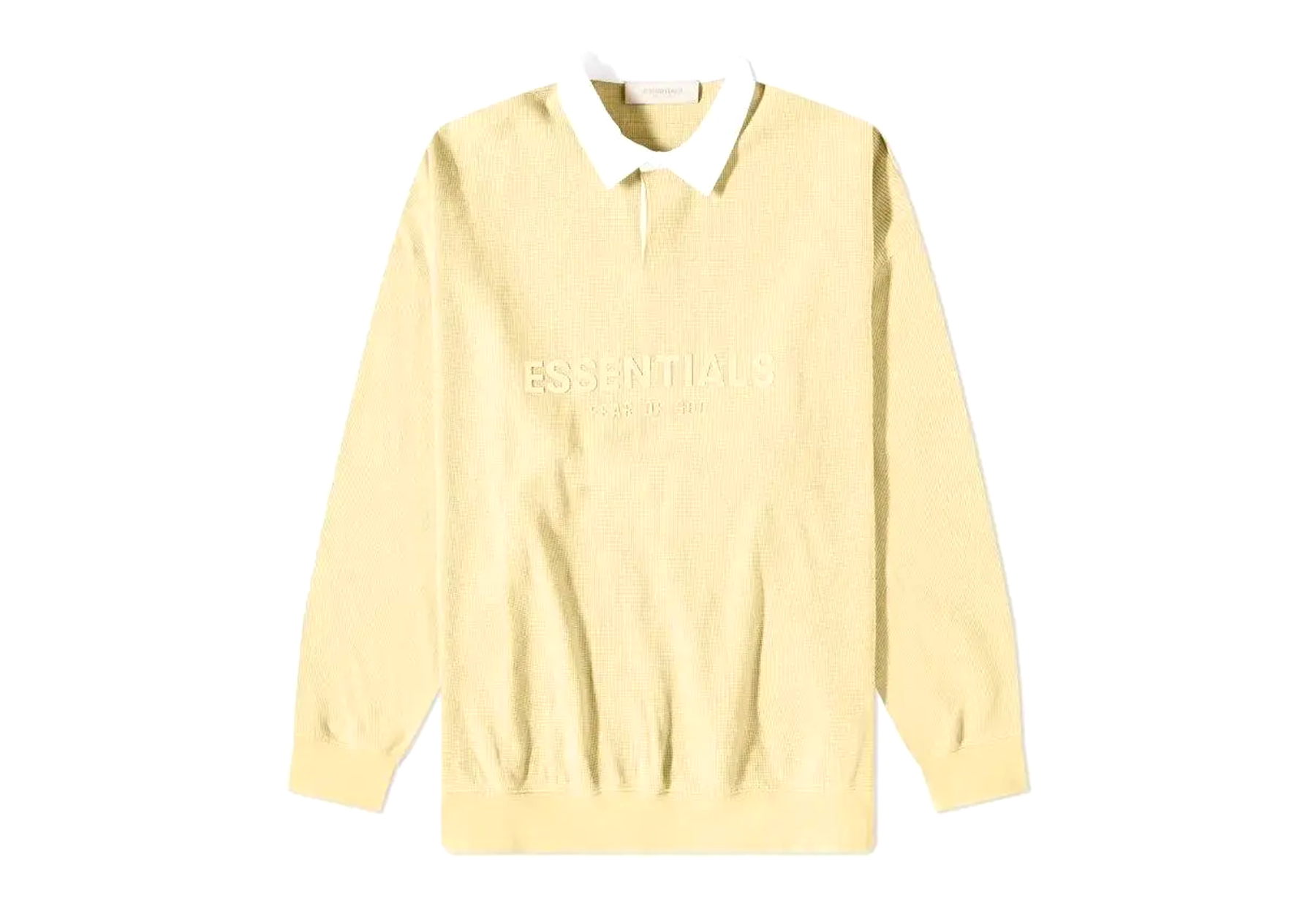 Fear Of God Essentials Rugby Shirt Light Tuscan (2023) LIGHT TUSCAN sneaker – authenticated on KLEKT