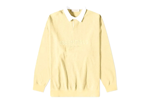 Fear Of God Essentials Rugby Shirt Light Tuscan (2023)