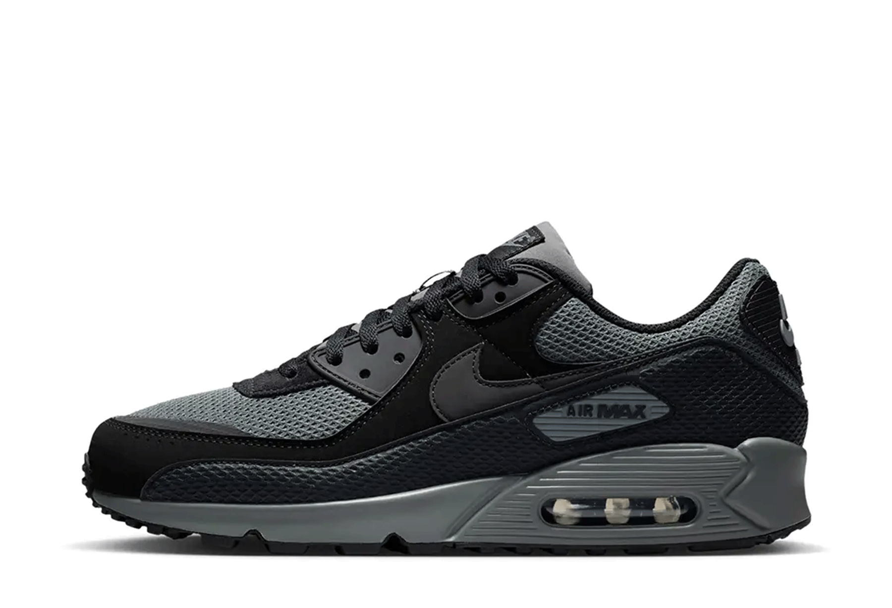 Nike Air Max 90 Premium Mesh 'Black Iron Grey' (2026) BLACK sneaker – authenticated on KLEKT