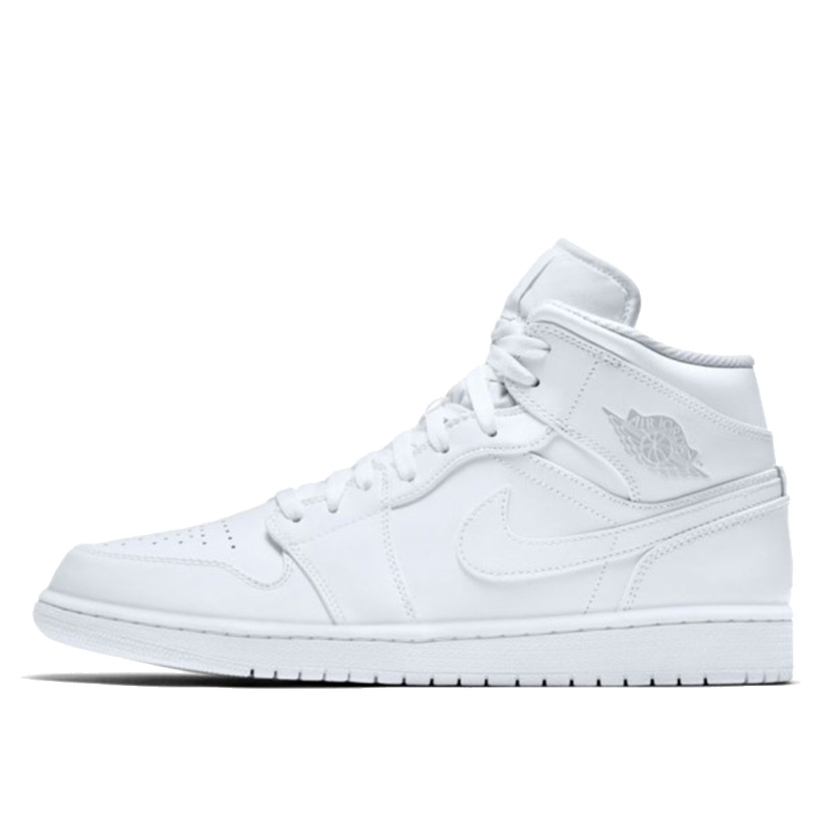 Air Jordan 1 Mid White Pure Platinum (2017) sneaker – authenticated on KLEKT