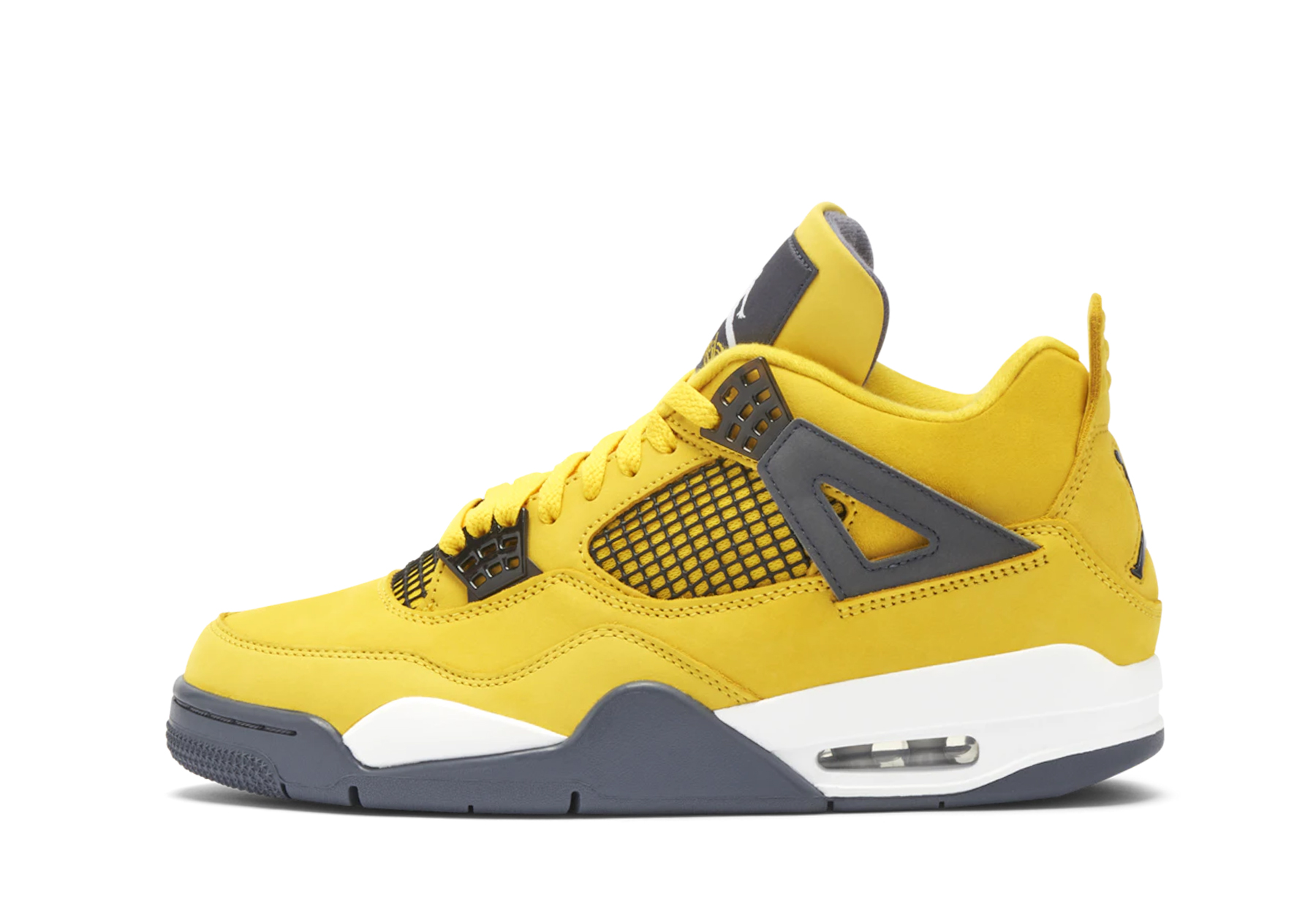 Air Jordan 4 Retro 'Lightning' (2021) TOUR YELLOW/WHITE-DARK BLUE GREY sneaker – authenticated on KLEKT