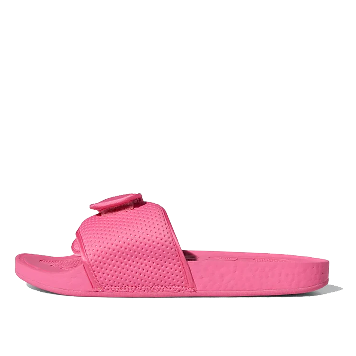 Adidas x Pharrell Williams Boost Slide Semi Solar Pink (2020) sneaker – authenticated on KLEKT
