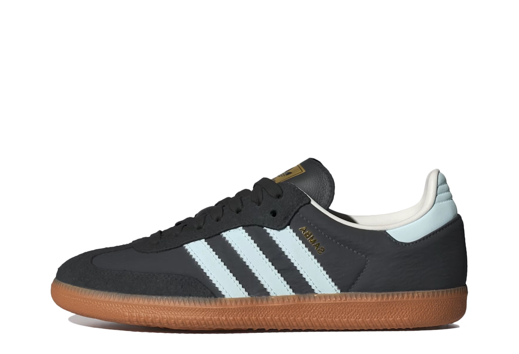 Adidas Samba OG WMNS 'Carbon' (2024) Carbon/Almost Blue/Chalk White sneaker – authenticated on KLEKT