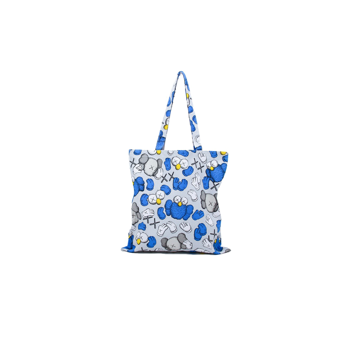 Kaws Seeing/Watching Pattern Tote Bag Grey (2018) GREY sneaker – authenticated on KLEKT