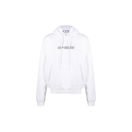 Off White Pascal Painting Logo Print Hoodie White (2021)