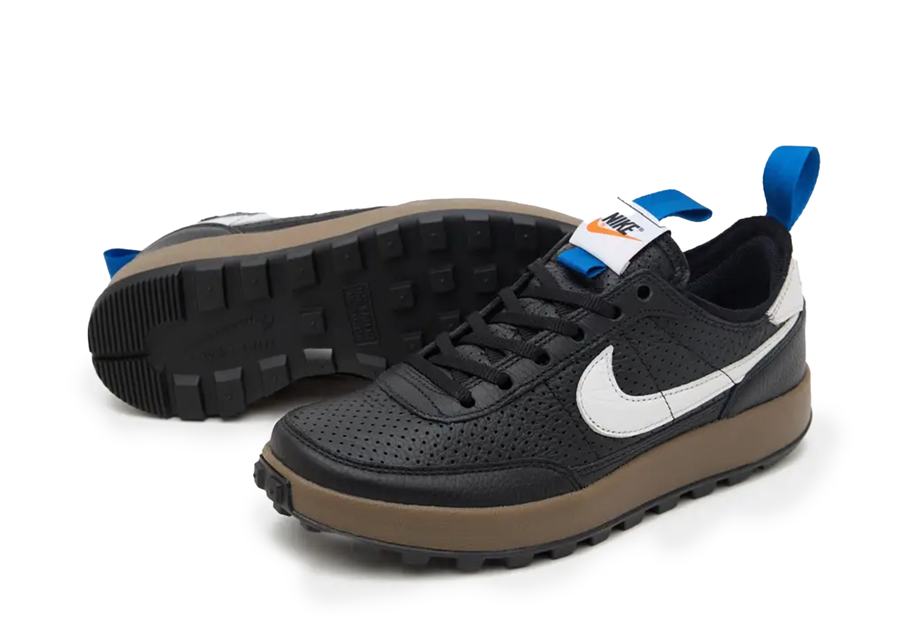 Nike NikeCraft x Tom Sachs General Purpose 'Black & Team Royal' (2026) Black/White/Gum/Team Royal sneaker – authenticated on KLEKT