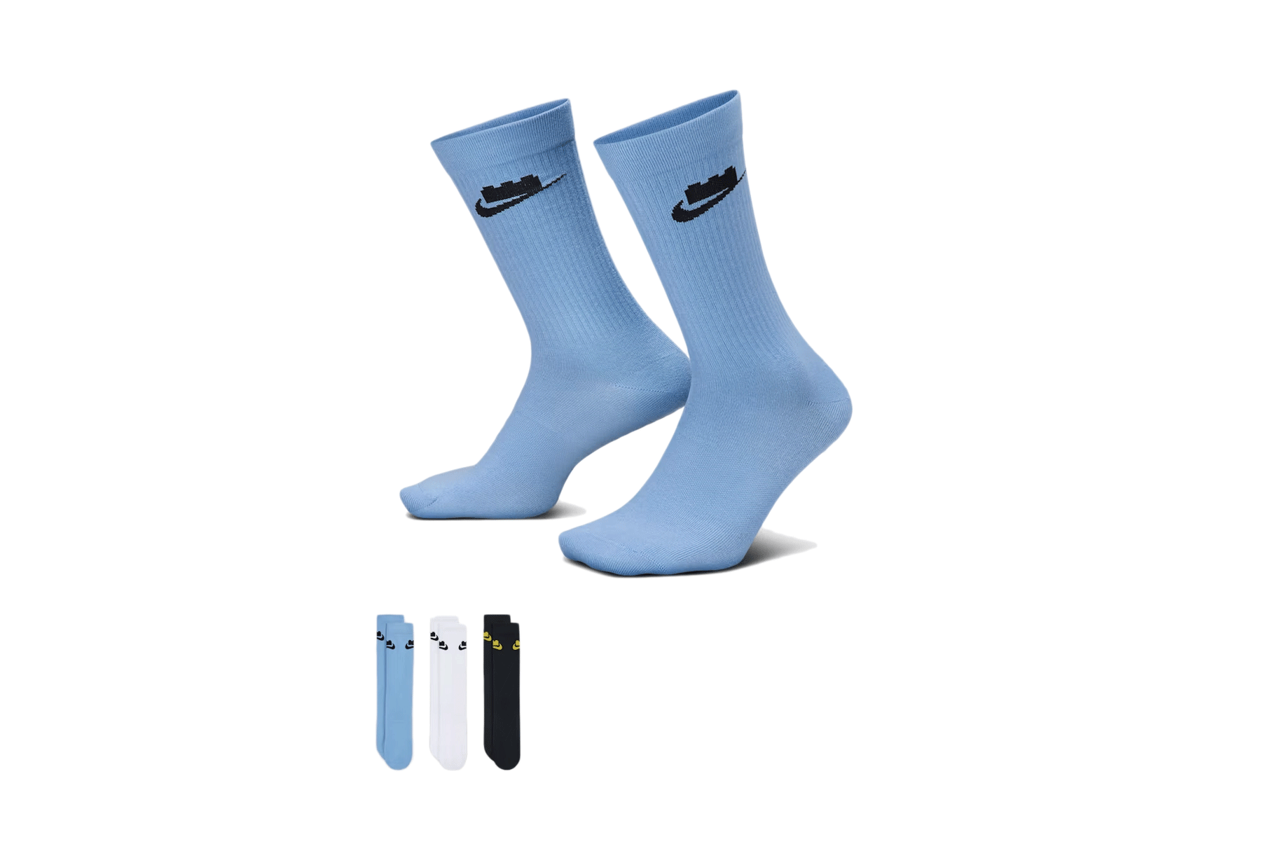 Nike x LEGO® Everyday Essentials Crew Socks - 3 Pairs (2026) Multicolor sneaker – authenticated on KLEKT