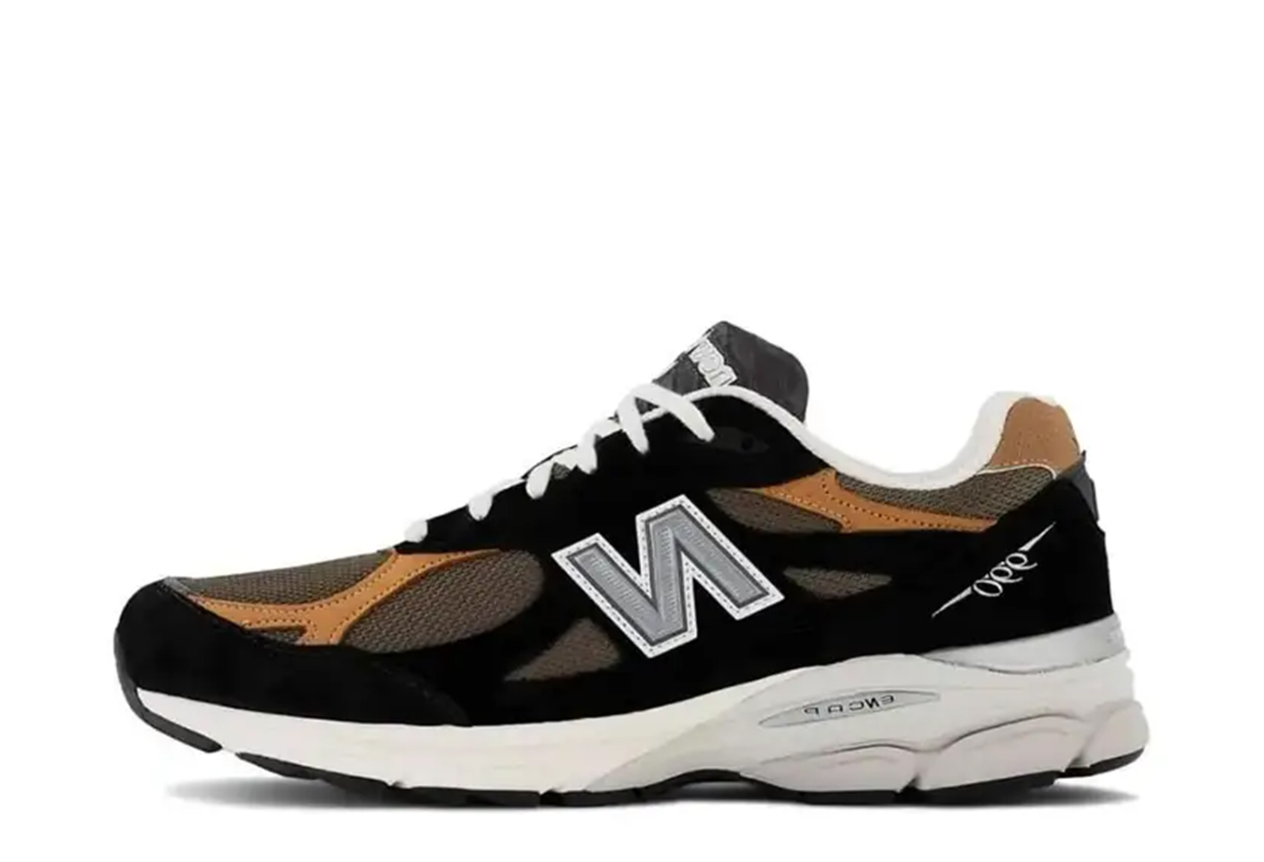 New Balance 990v3 Made in USA Black Tan (2023) BLACK/TAN sneaker – authenticated on KLEKT