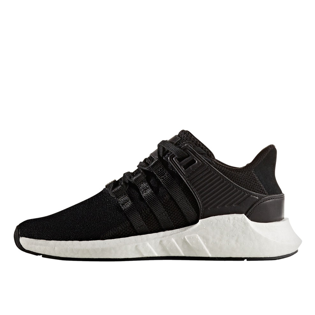 Adidas EQT Support 93/17 Milled Leather Black sneaker – authenticated on KLEKT