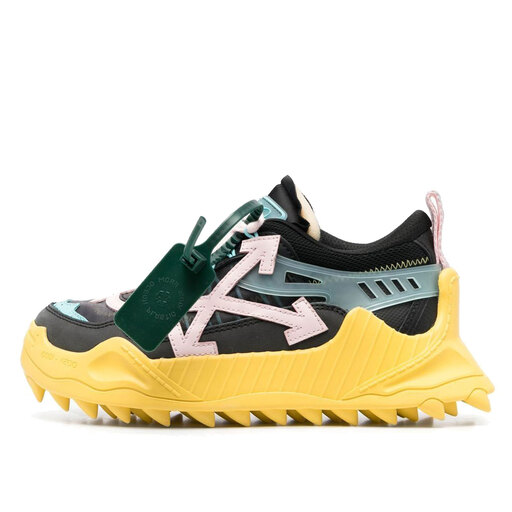 Off White WMNS Odsy-1000 Black Yellow Pink (2022)