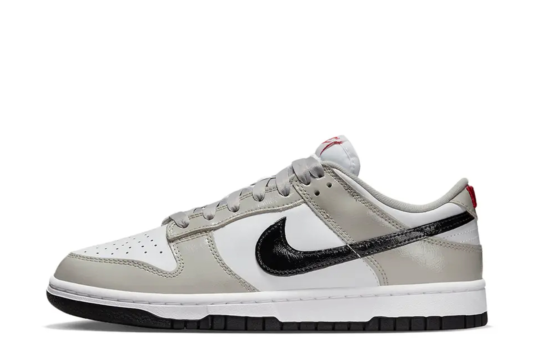 Nike Dunk Low WMNS ESS Light Iron Ore (2022) Light Iron Ore/Black-White-University Red sneaker – authenticated on KLEKT