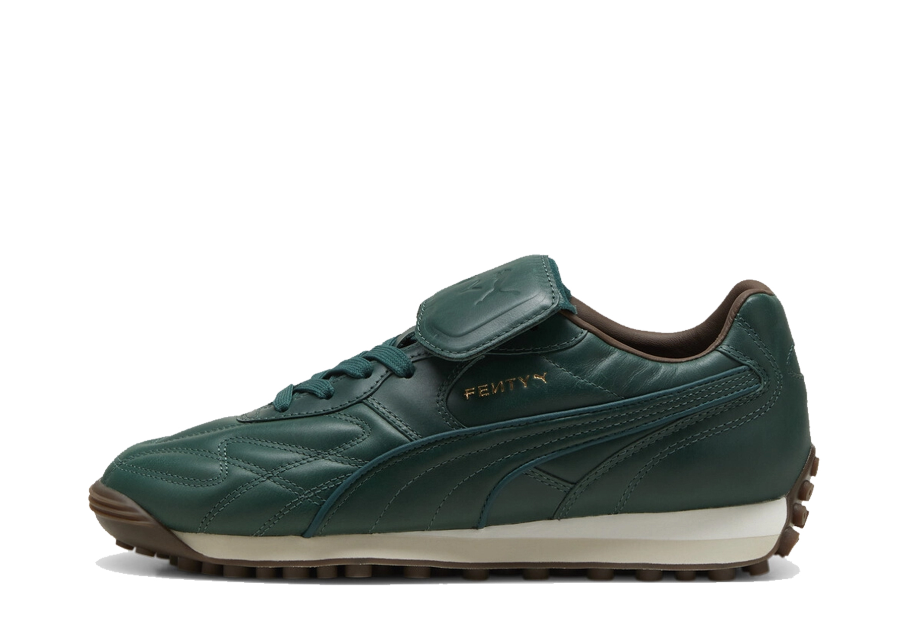 Puma x Fenty Avanti L 'Dark Myrtle' (2023) Dark Myrtle/White/Brown sneaker – authenticated on KLEKT