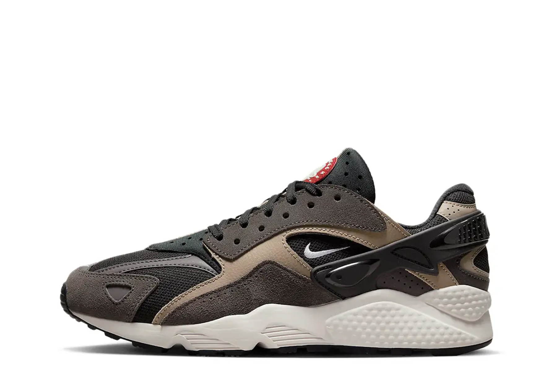 Nike Air Huarache Runner Black Khaki (2023) BLACK/KHAKI sneaker – authenticated on KLEKT