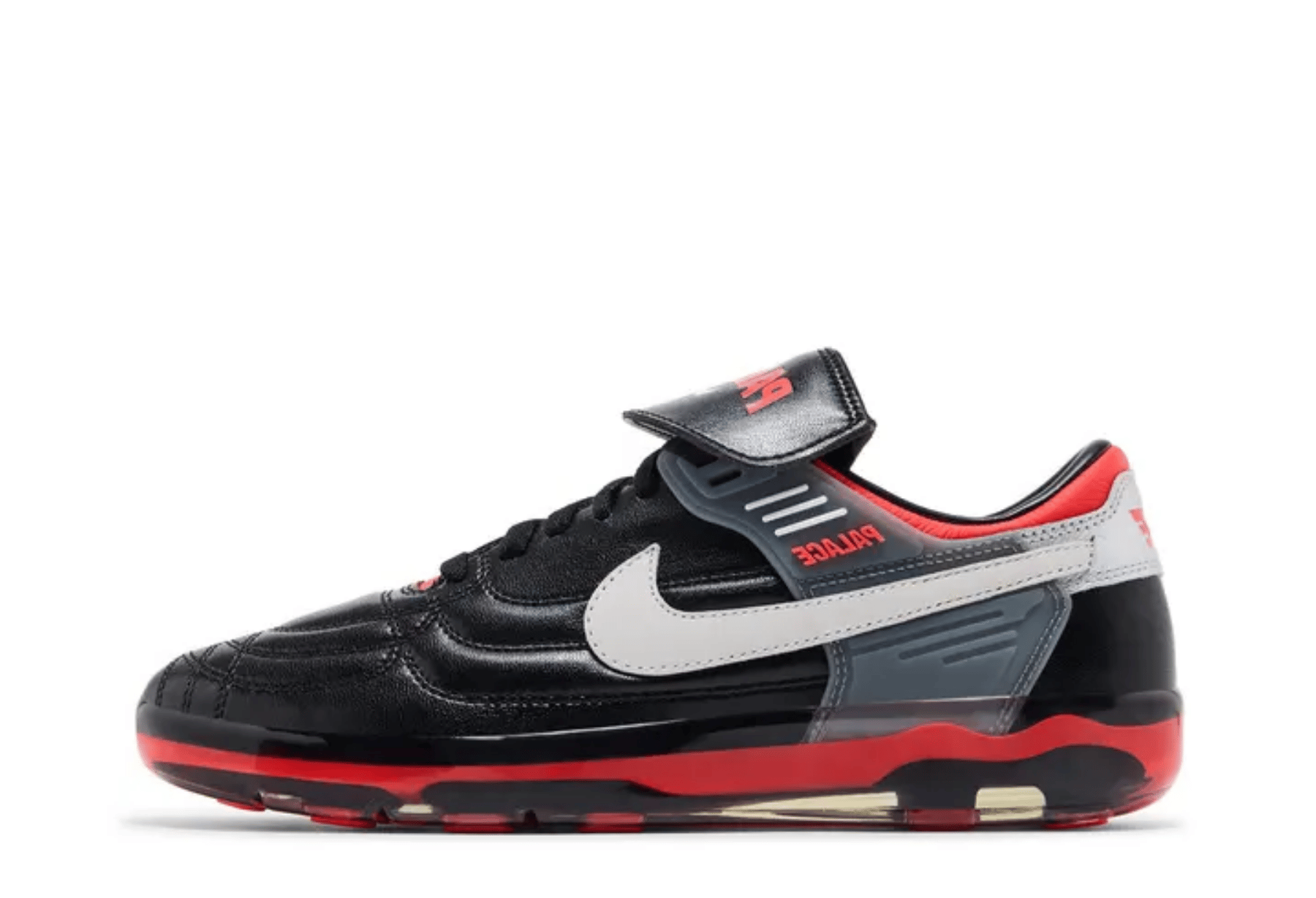 Nike x Palace Cryoshot Air Speed M 'England' (2026) BLACK/WHITE/CRIMSON sneaker – authenticated on KLEKT