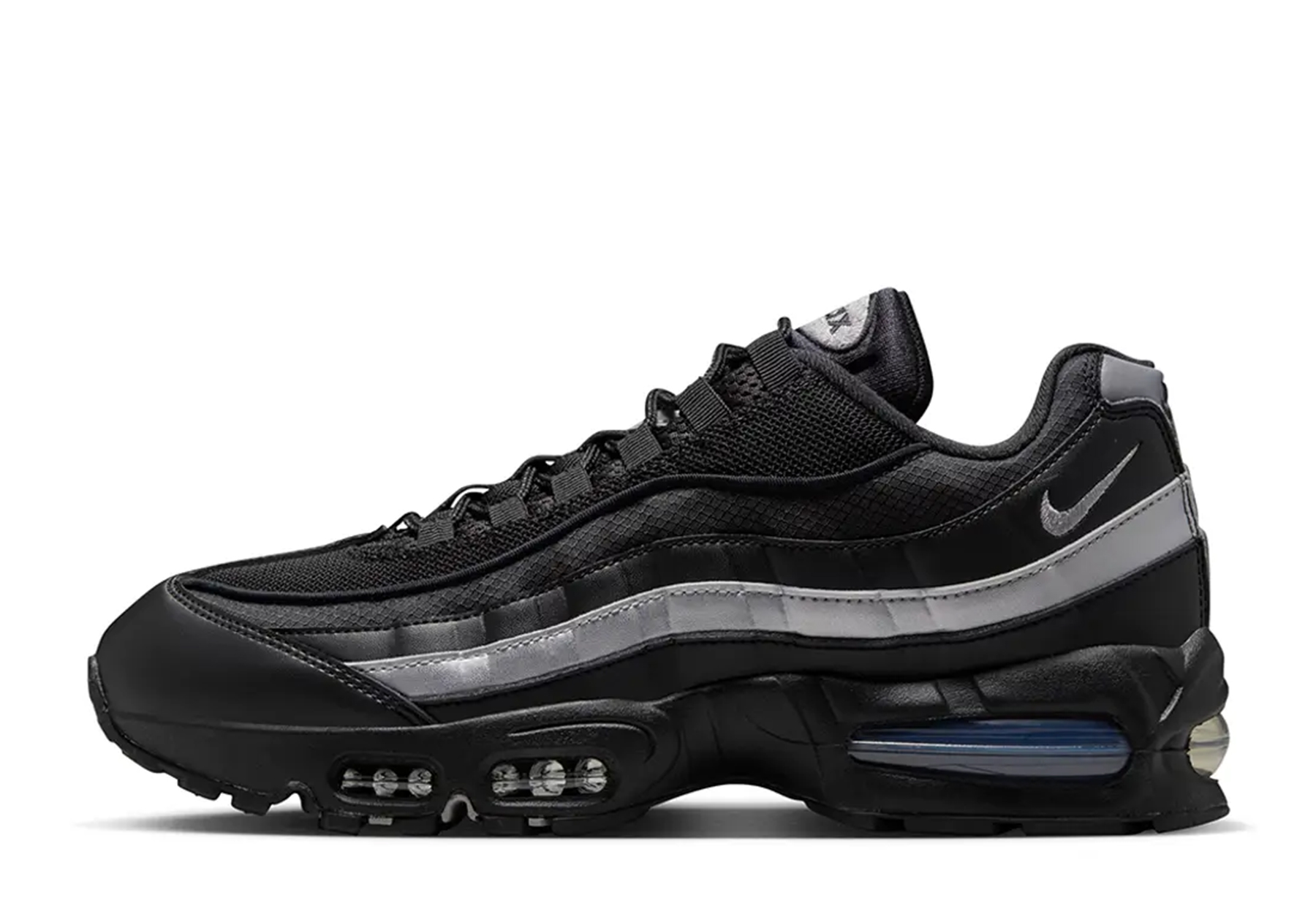 Nike Air Max 95 OG 'Black Metallic Silver' (2025) BLACK sneaker – authenticated on KLEKT