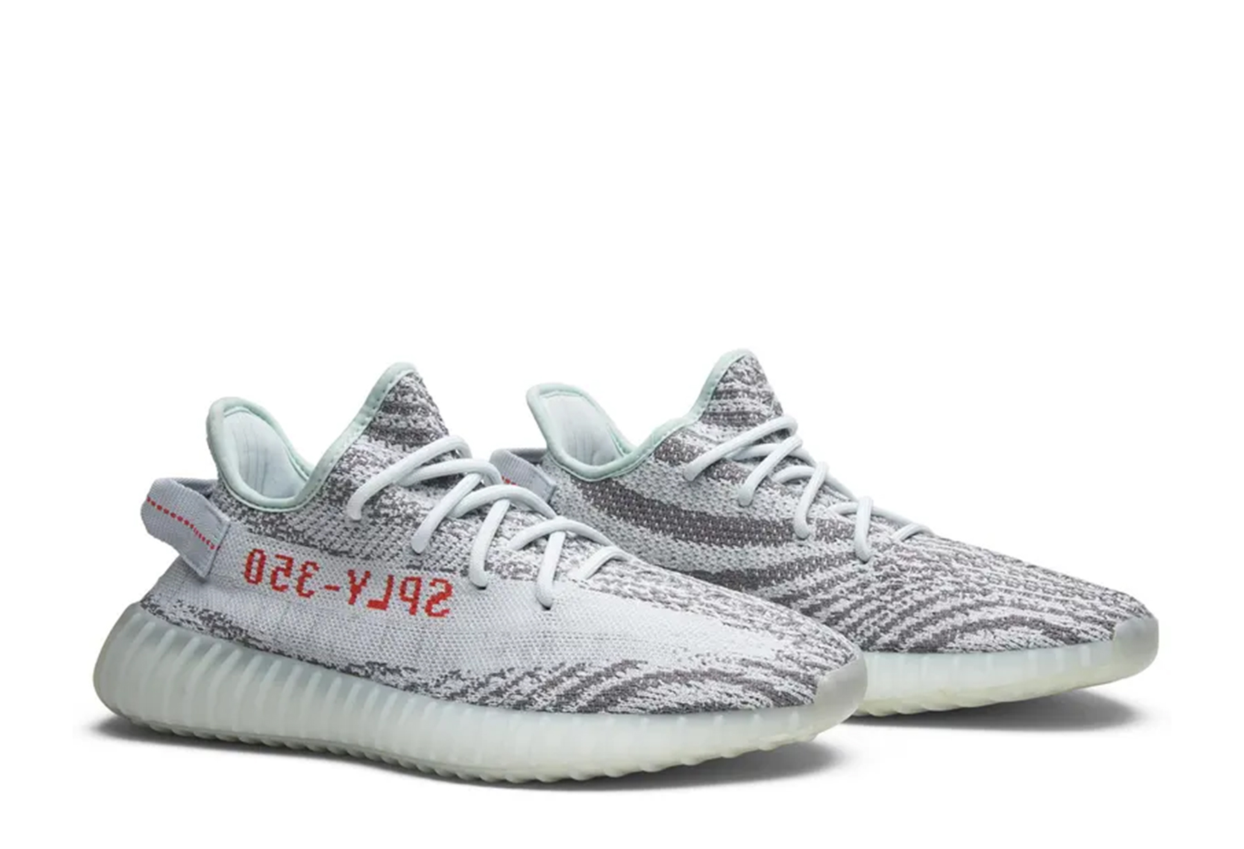 Yeezy Boost 350 V2 'Blue Tint'  BLUE TINT/GREY THREE/HIGH RISK RED sneaker – authenticated on KLEKT