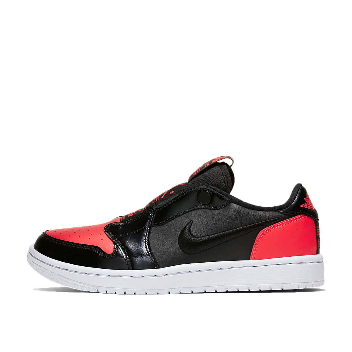 Air Jordan 1 Low Slip WMNS 'Black Hot Punch' (2019) sneaker – authenticated on KLEKT