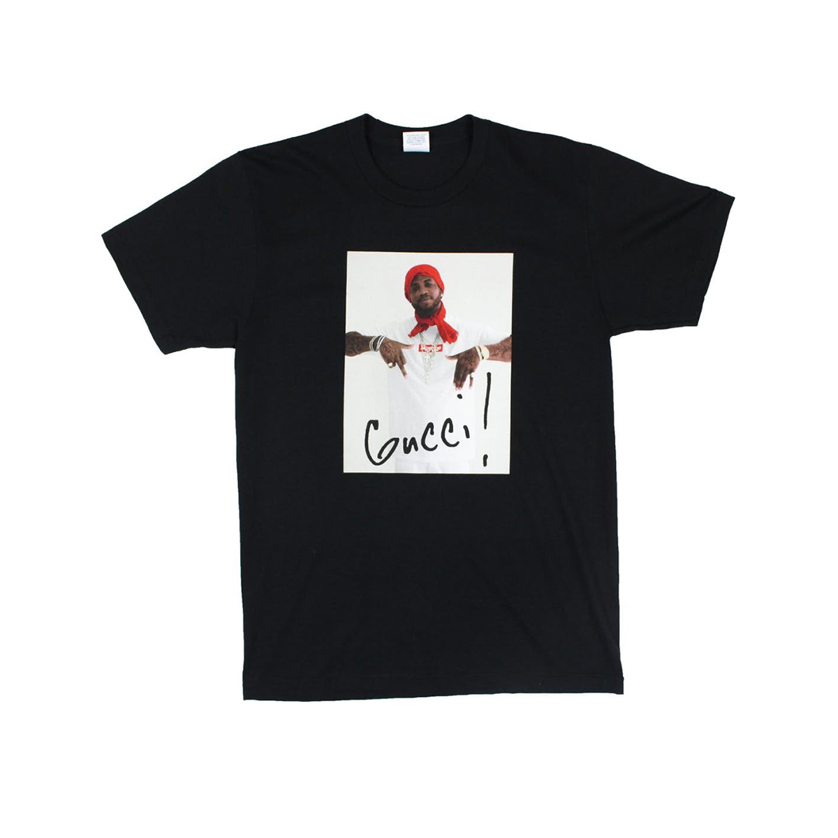 Supreme Gucci Mane T-Shirt Tee Black (FW16) sneaker – authenticated on KLEKT