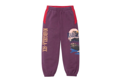 Supreme x MM6 Maison Margiela Eagle Sweatpant 'Purple' (SS26)