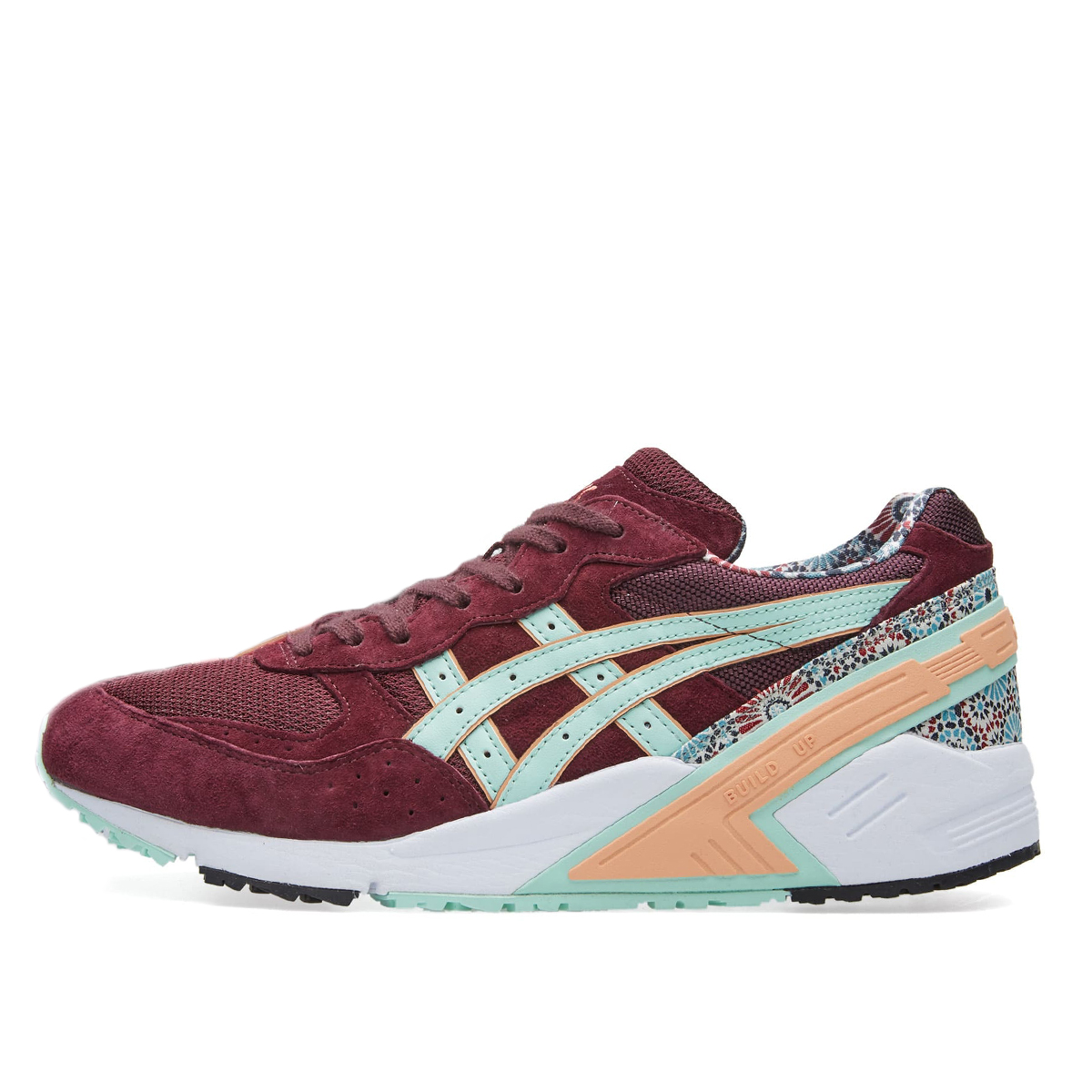 Asics x Overkill Gel Sight 'Desert Rose' (2015) Red / Green / Orange / White sneaker – authenticated on KLEKT