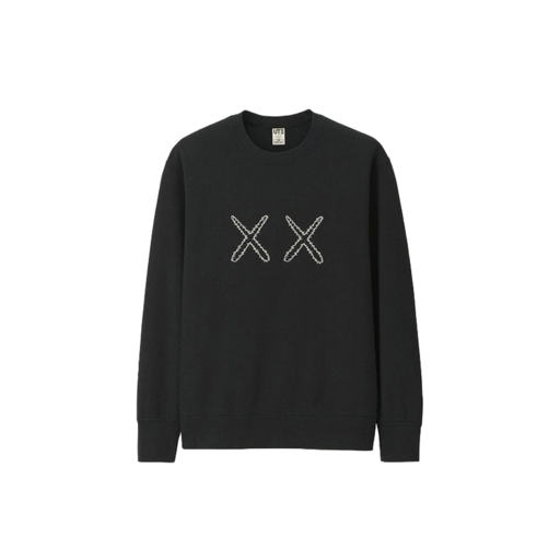 Kaws x Uniqlo x Sesame Street XX Sweatshirt Black (FW18)
