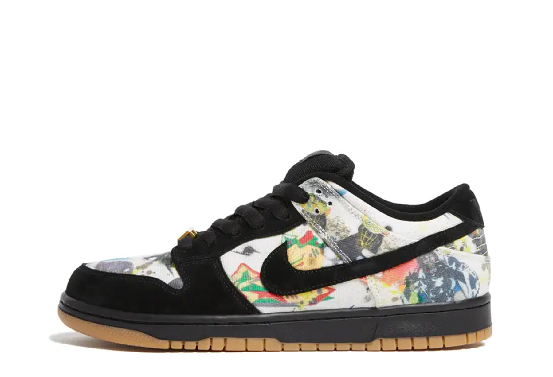 Nike SB x Supreme Dunk Low 'Rammellzee' (2023) BLACK/MULTI sneaker – authenticated on KLEKT