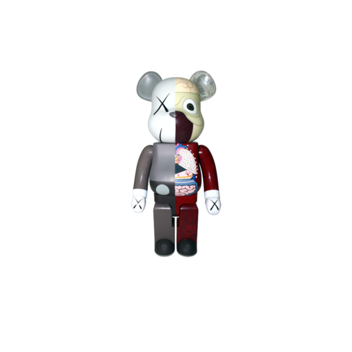 Kaws Bearbrick Dissected 1000% Brown (2010)
