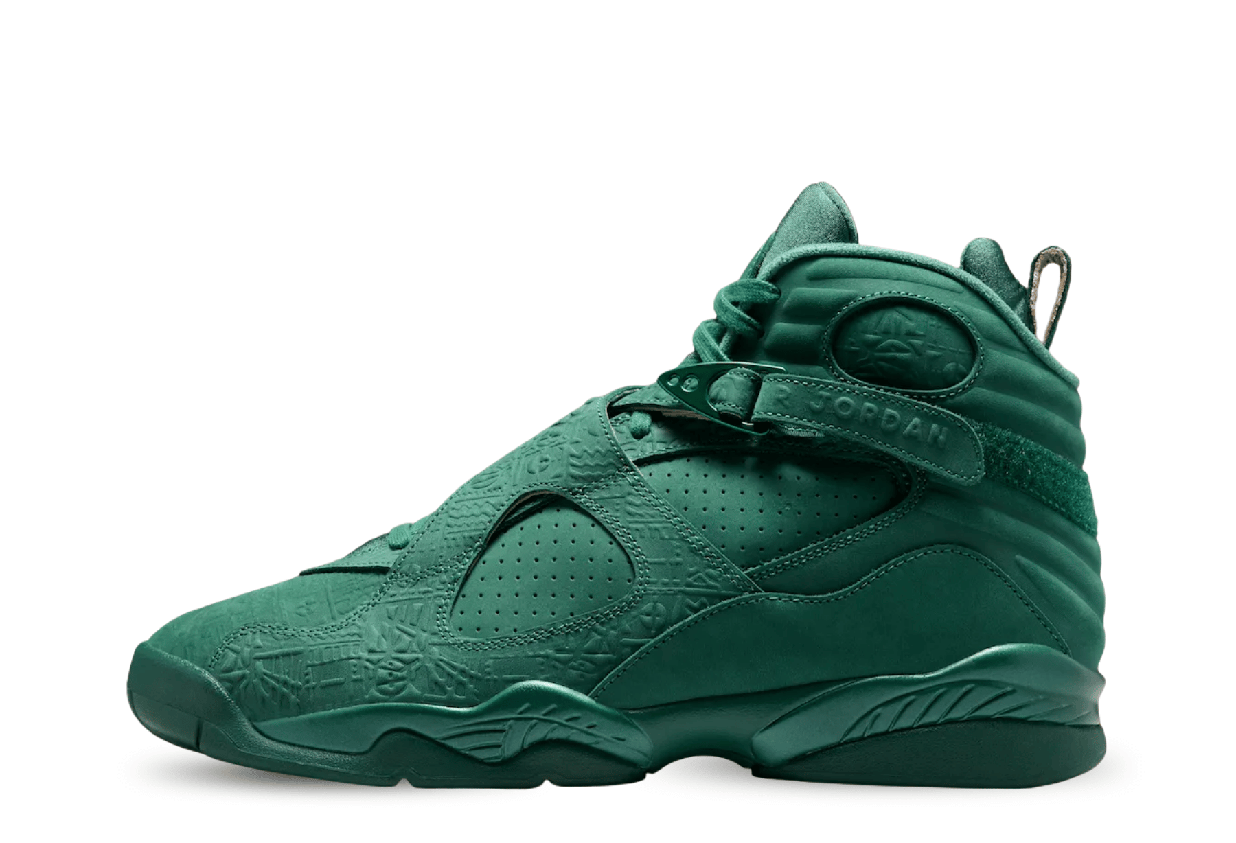 Air Jordan 8 'Bin 23' (2026) Legion Pine/Legion Pine-Red sneaker – authenticated on KLEKT