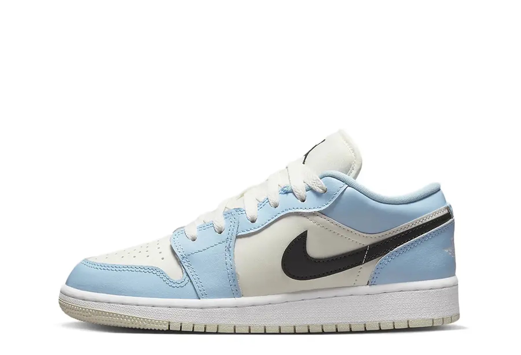 Air Jordan 1 Low GS Ice Blue (2022) Ice Blue/Black-Sail-White sneaker – authenticated on KLEKT