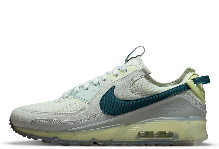Nike Air Max 90 Terrascape Dark Teal Green (2022) Grey/Dark Teal/Seafoam sneaker – authenticated on KLEKT