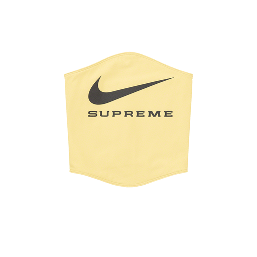 Supreme x Nike Neck Warmer Pale Yellow (SS21)