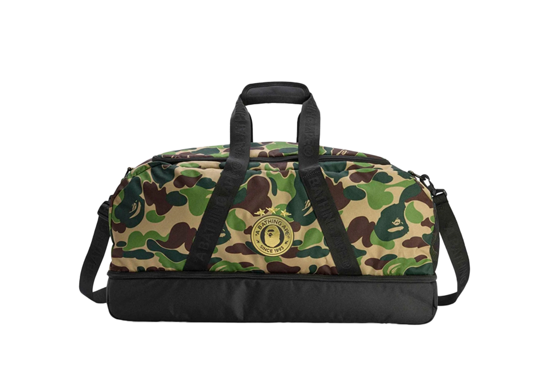 Adidas x BAPE Duffle Bag 'Green Camo' - 57L (2025) Green/Black sneaker – authenticated on KLEKT