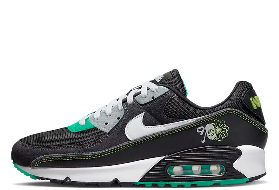 Nike Air Max 90 Psychedelic Black (2022) Black sneaker – authenticated on KLEKT