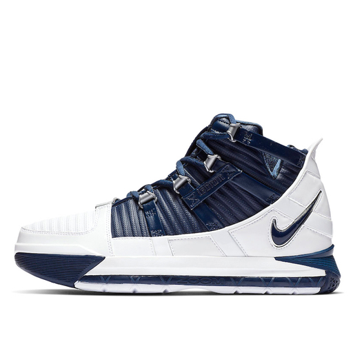 Nike Zoom LeBron 3 Navy Blue-Silver