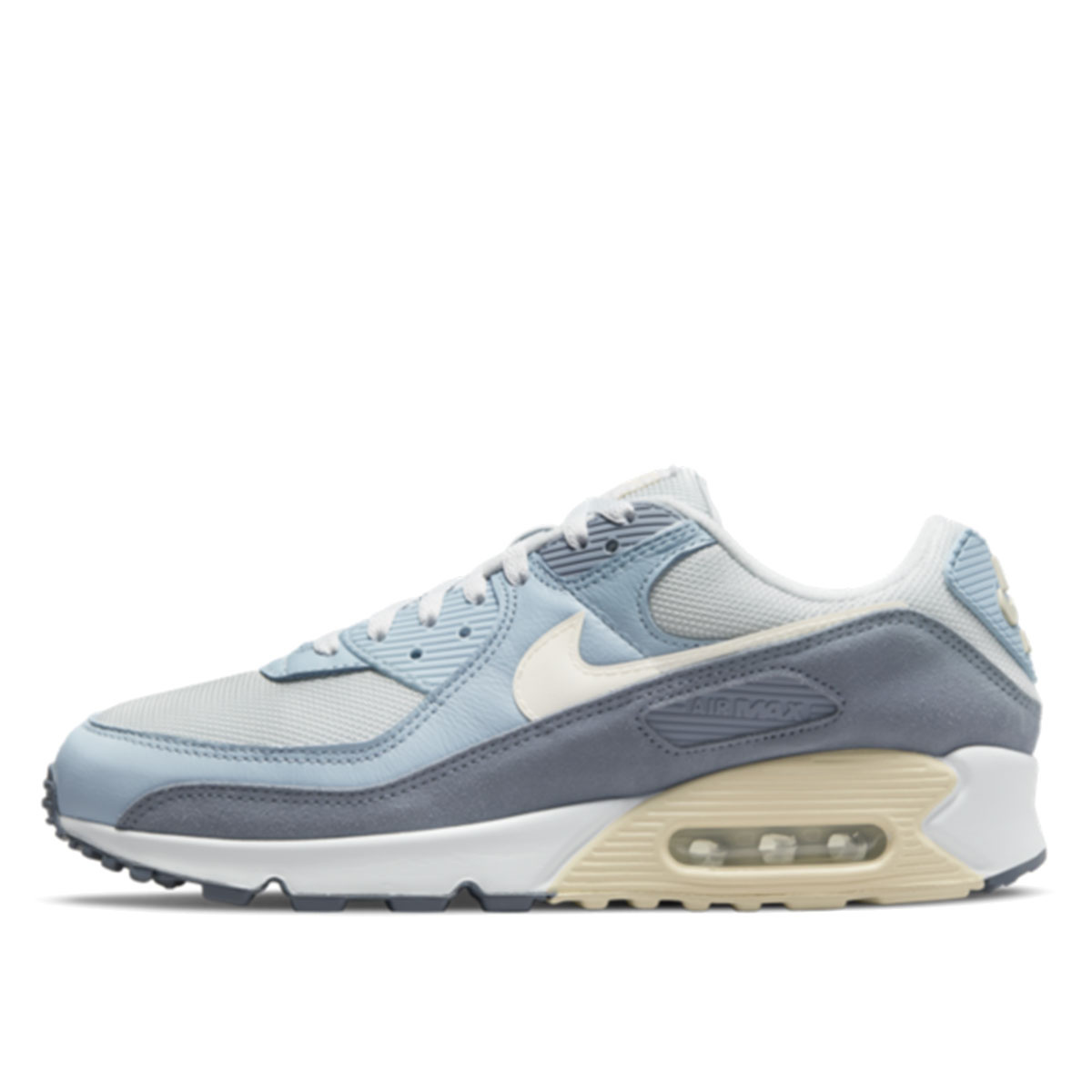 Nike Air Max 90 Premium Ashen Slate (2021) PURE PLATINUM/BEACH-ASHEN SLATE sneaker – authenticated on KLEKT