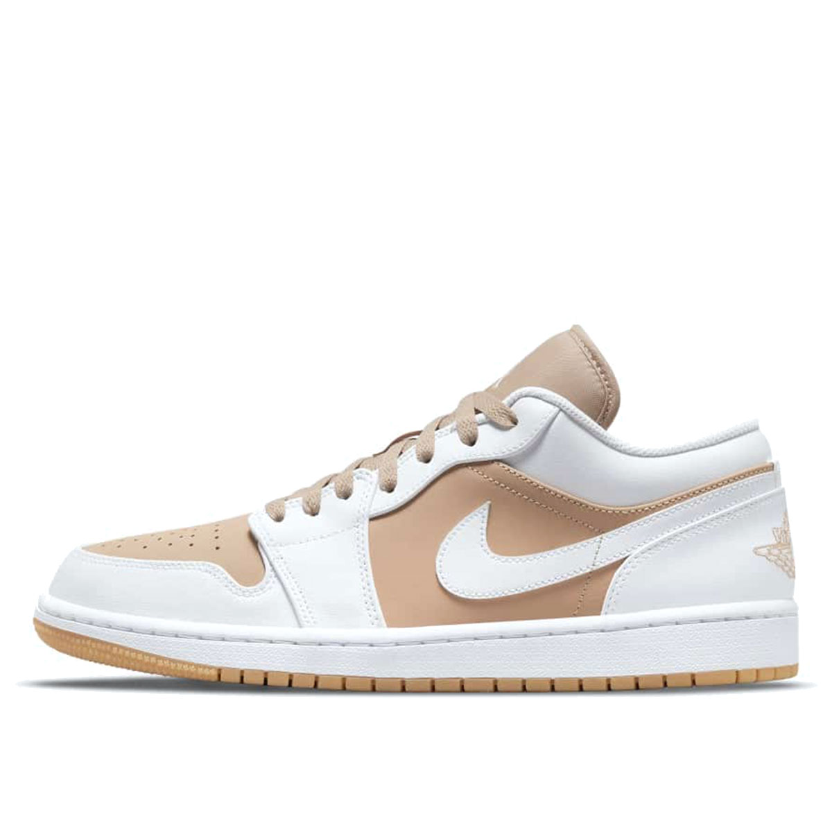 Air Jordan 1 Low Tan White (2021) White/Tan sneaker – authenticated on KLEKT