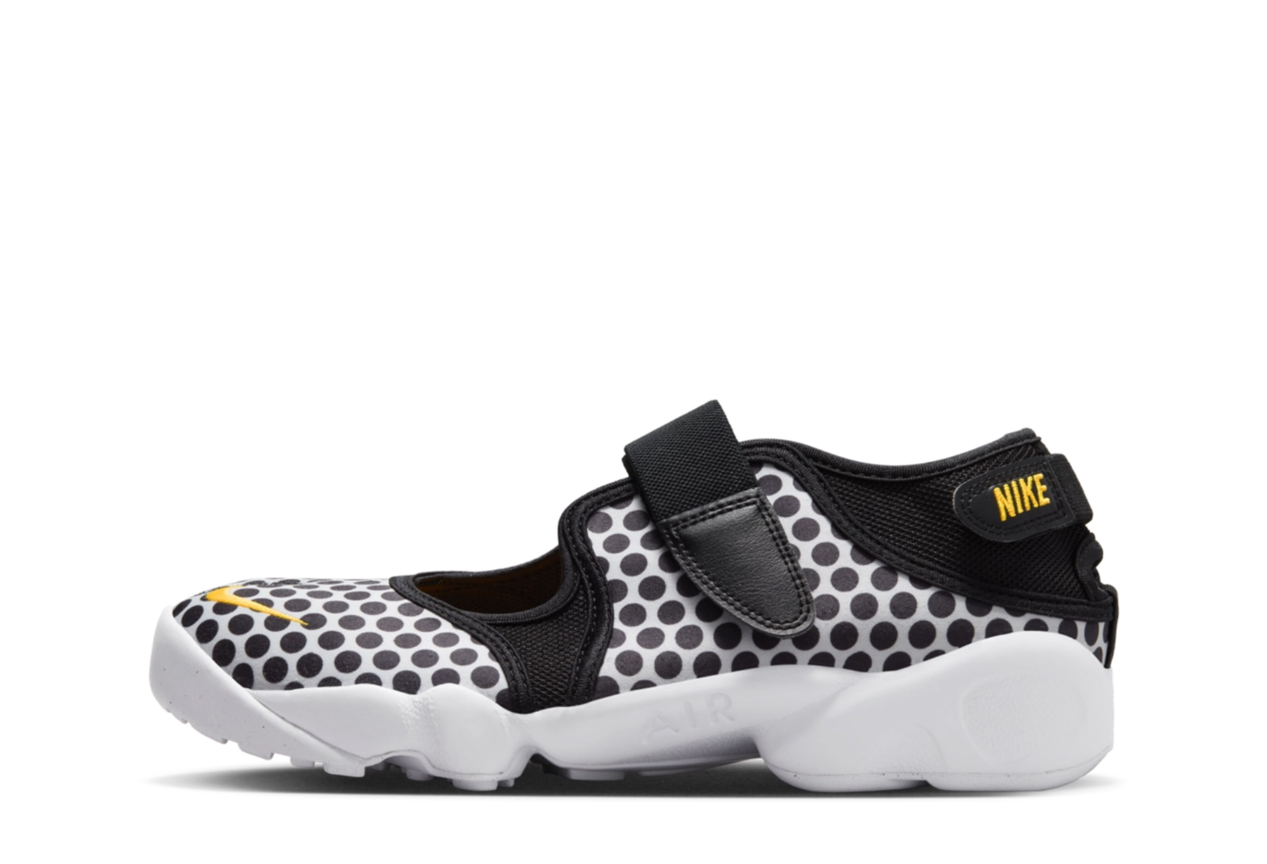 Nike Air Rift 'Black, White, and Laser Orange' (2023) Black/White/Laser Orange sneaker – authenticated on KLEKT