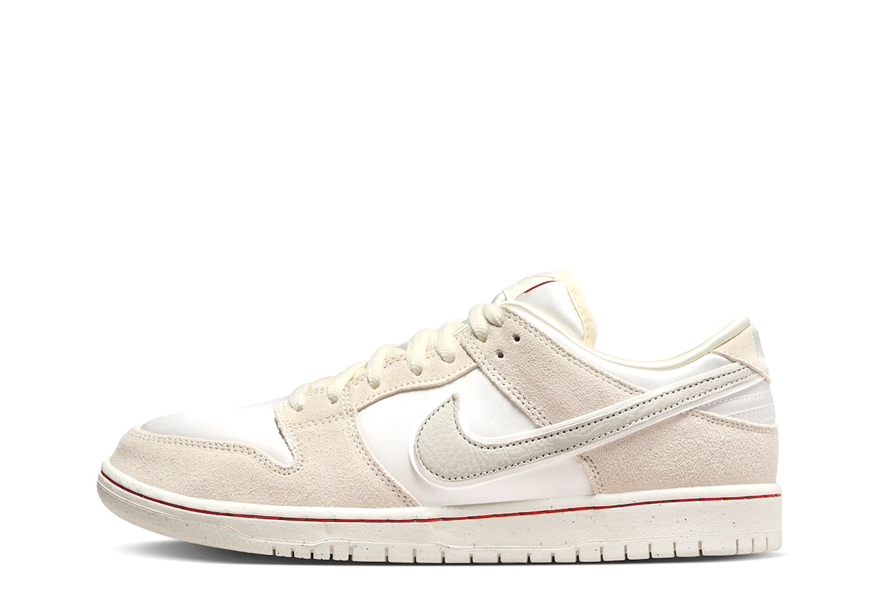 Nike SB Dunk Low 'Coconut Milk' - City of Love Pack (2024) Coconut Milk/Light Bone-Phantom-University Red-Sail sneaker – authenticated on KLEKT