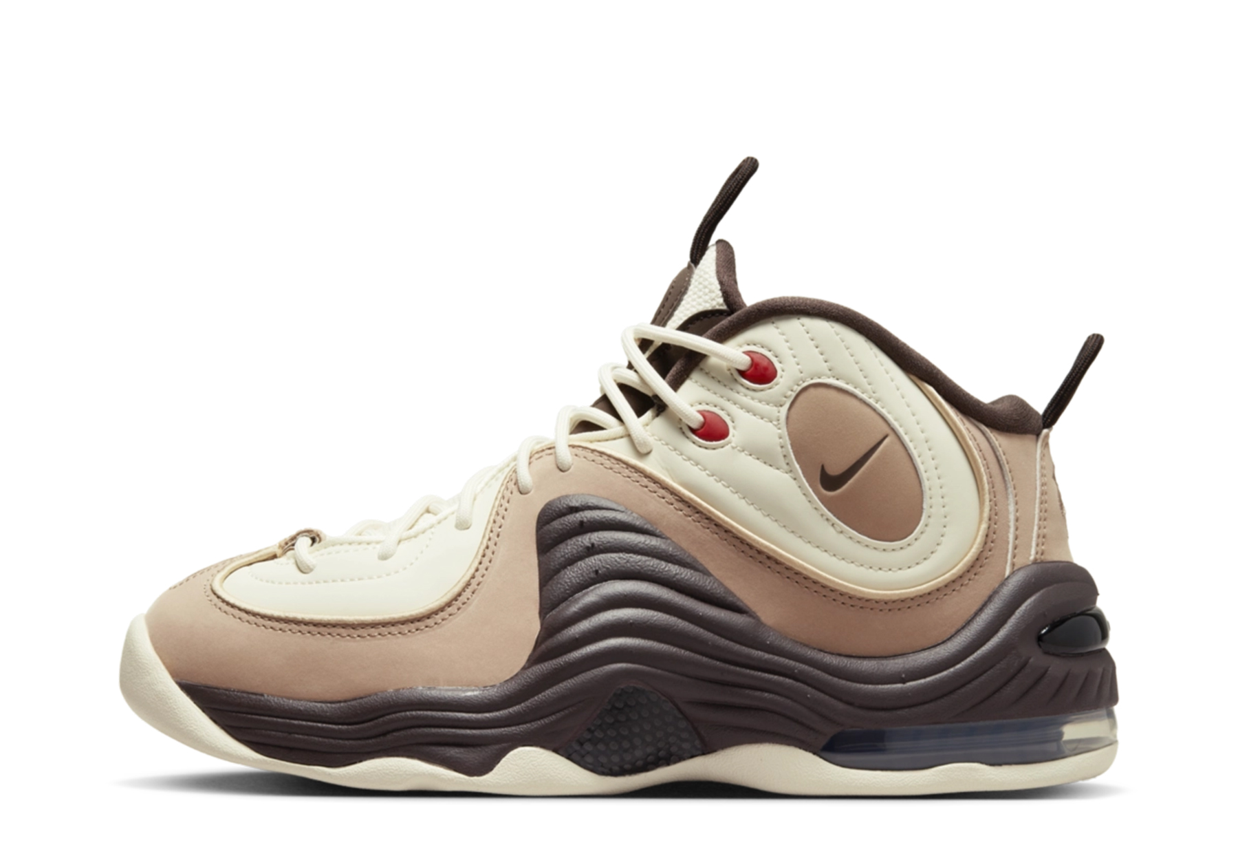 Nike Air Penny 2 'Baroque Brown' (2023) Baroque Brown/Black/Red sneaker – authenticated on KLEKT