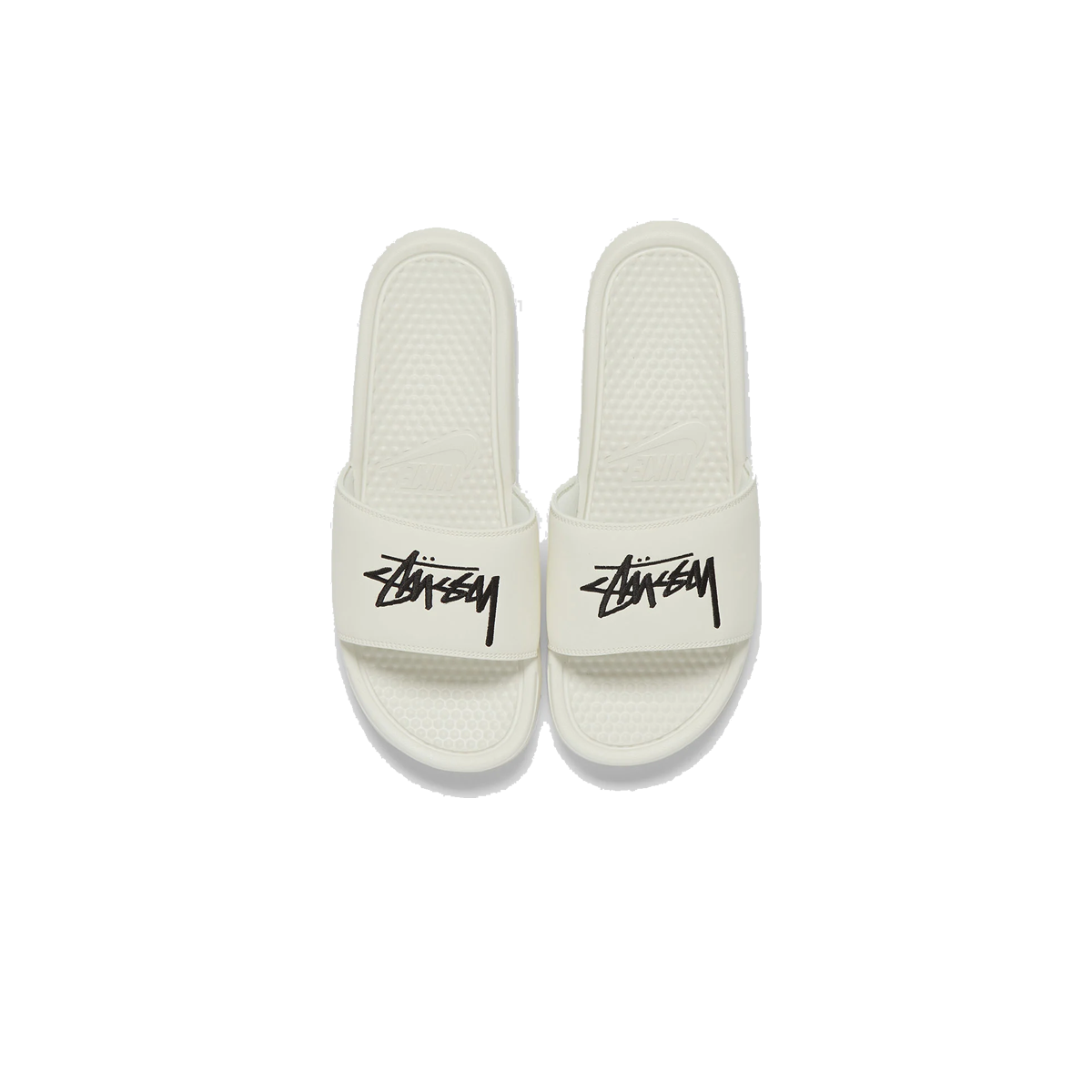 Nike x Stussy Benassi Sail/Black (FW20) sneaker – authenticated on KLEKT