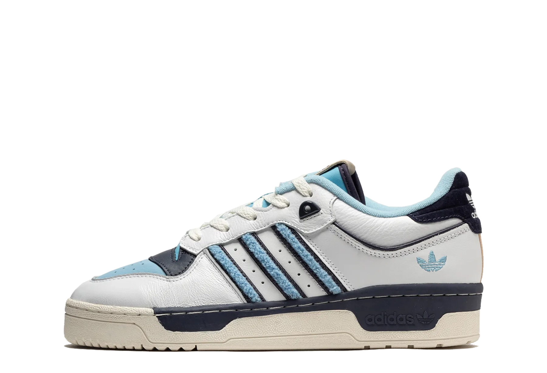 Adidas Rivalry Low 86 'Tar Heels' (2023) Footwear White/Clear Blue/Sharp Navy sneaker – authenticated on KLEKT