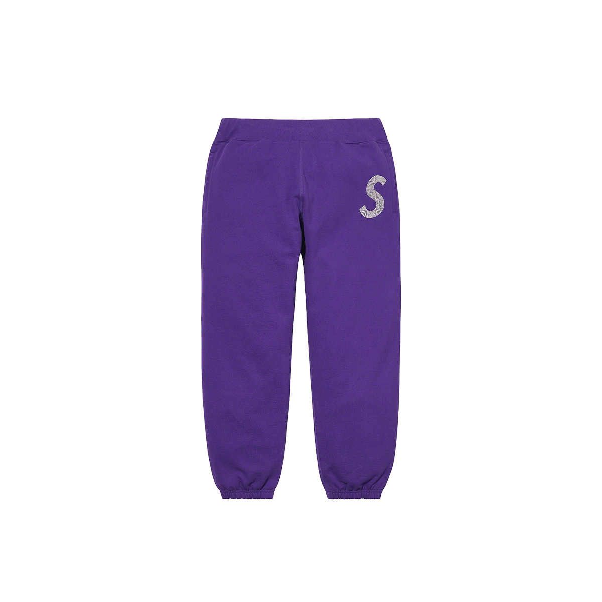 Supreme Swarovski S Logo Sweatpant Purple (SS21) PURPLE sneaker – authenticated on KLEKT